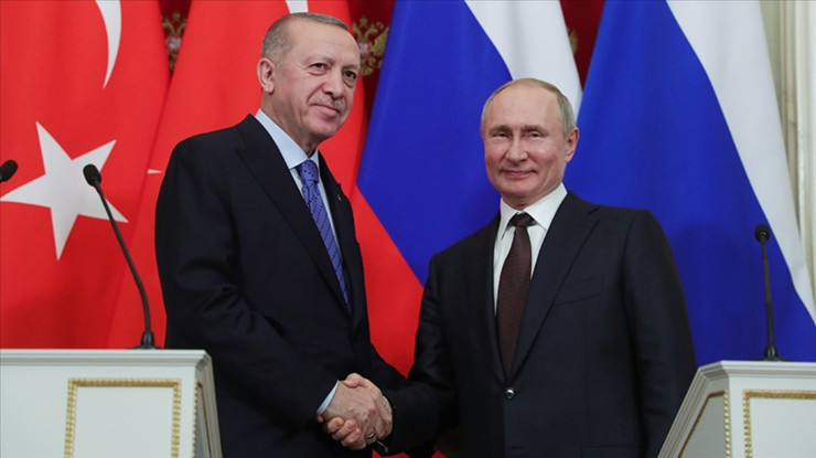 Cumhurbaşkanı Erdoğan ile Putin arasında telefon görüşmesi