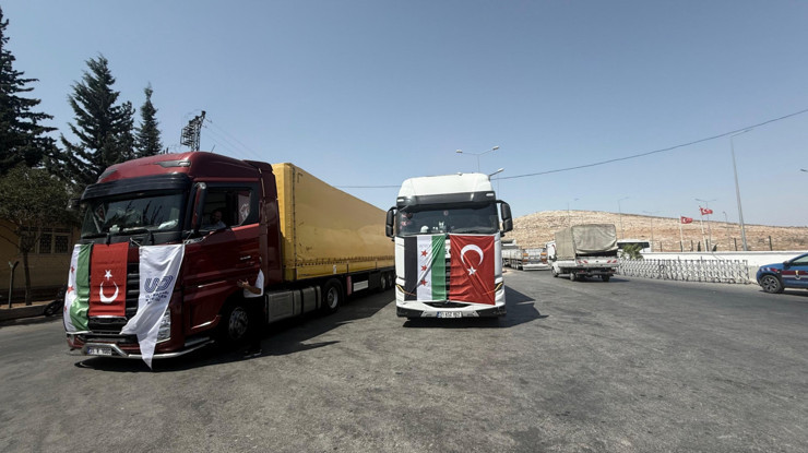 Türkiye-Suriye arasında aktarmasız taşımacılık 13 yıl sonra yeniden başladı