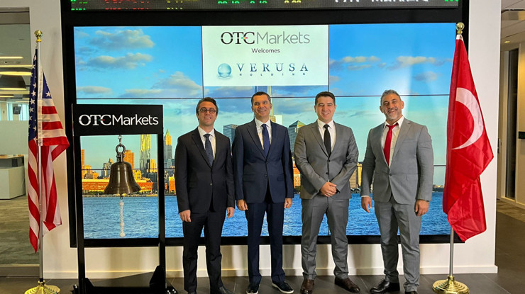 Verusa Holding ABD’de işlem görmeye başladı