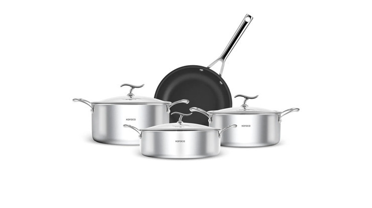 Karaca Plasma Steel 3PLY 316+ tencere serisini tanıttı
