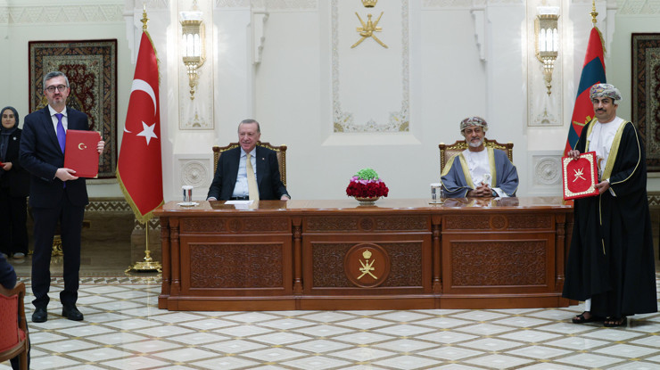 Türkiye ile Umman arasında anlaşmalar imzalandı