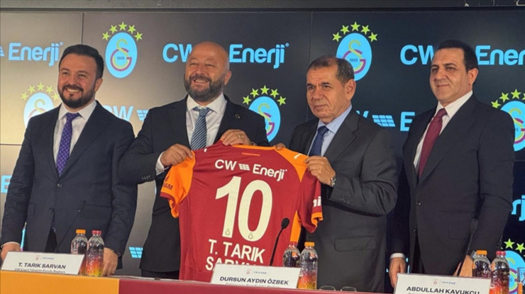 CW Enerji, Galatasaray’a sponsor oldu