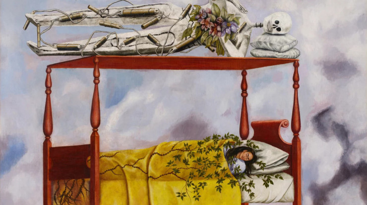 Frida Kahlo kadın sanatçı rekorunu kırdı: Otoportresi 54,7 milyon dolara satıldı