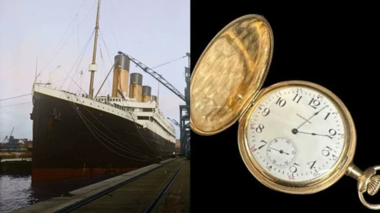 Titanic yolcusunun cep saati açık artırmada rekor fiyata satıldı