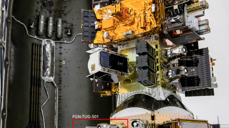 Türkiye'nin ilk yörünge transfer aracı uzayda