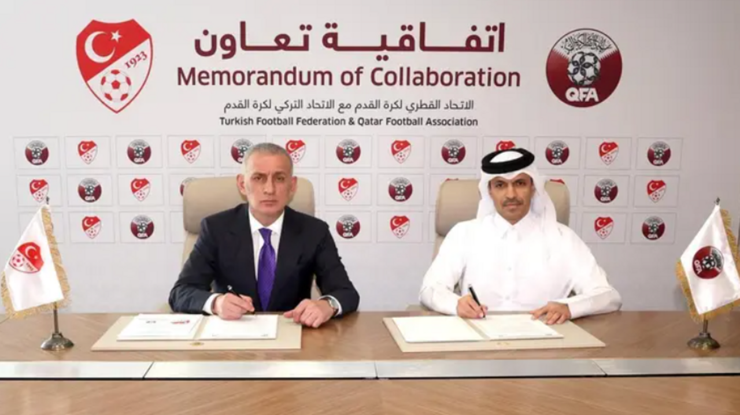 TFF ile Katar Futbol Federasyonu arasında anlaşma