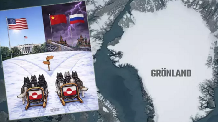 Beyaz Saray, Grönland halkına seslendi: "ABD mi, Rusya-Çin mi?"
