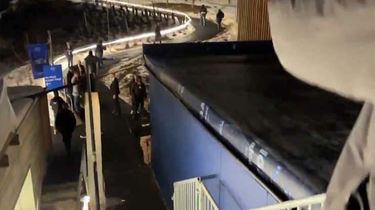 Davos'ta yangın ihbarı