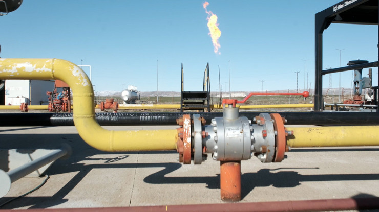 Diyarbakır'da üç kuyuda doğalgaz üretiliyor