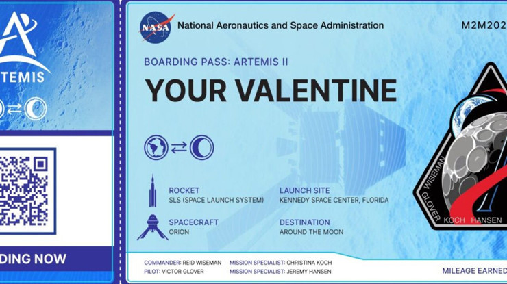 NASA'dan "Sevgililer Günü" temalı kampanya: İsimler Ay'a gidiyor!