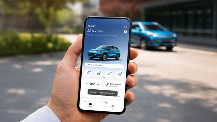 BYD'nin mobil uygulaması güncellendi: Bazı modeller akıllı saat üzerinden kontrol edilebilecek
