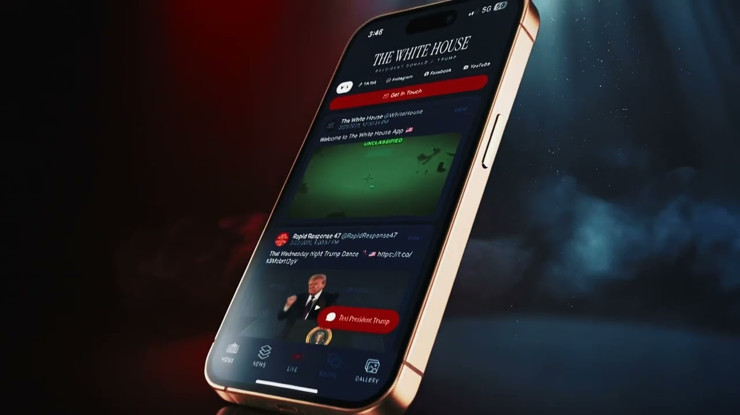 Trump, ''The White House'' uygulamasını duyurdu