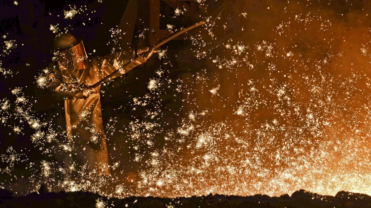 Küresel ham çelik üretimi ocakta geriledi, Türkiye'de yükseliş sürdü