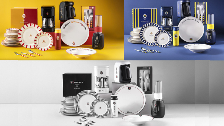 Karaca’dan Taraftarlara Özel Koleksiyon: Büyük Takımların Ruhu Sofralara Taşınıyor