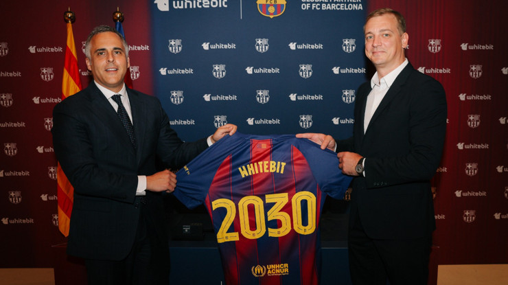 WhiteBIT'ten Barcelona ile 5 yıllık anlaşma