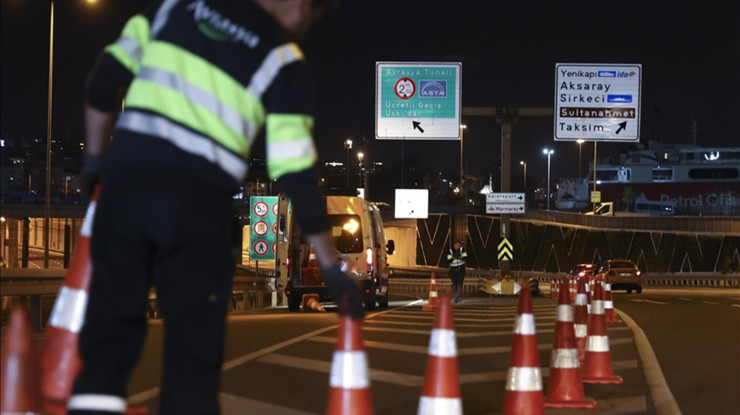 Avrasya Tüneli trafiğe kapatıldı
