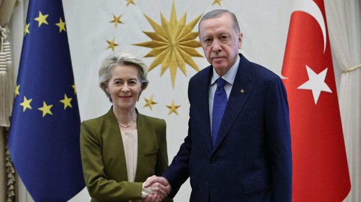 Cumhurbaşkanı Erdoğan, Ursula von der Leyen ile telefonda görüştü