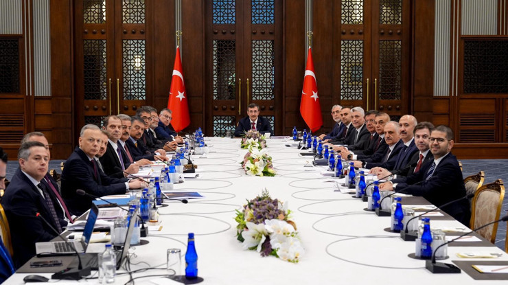 Ekonomi Koordinasyon Kurulu, Cumhurbaşkanı Yardımcısı Yılmaz başkanlığında toplandı
