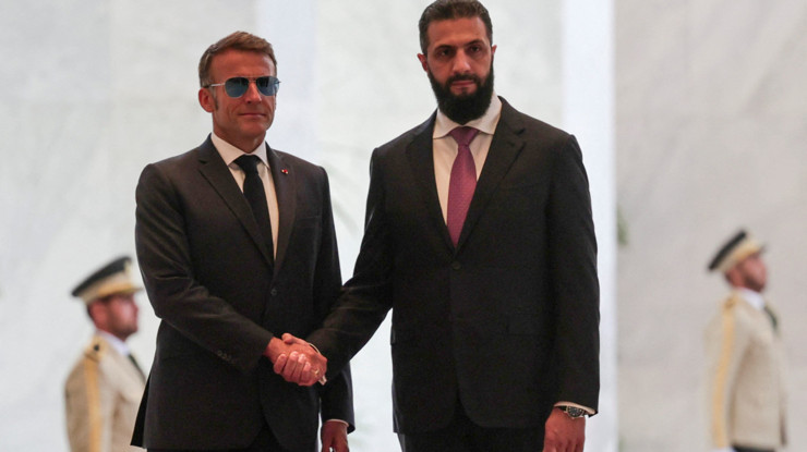 Macron'un Şam ziyareti sonrası Fransa ile Suriye arasında 16 stratejik anlaşma