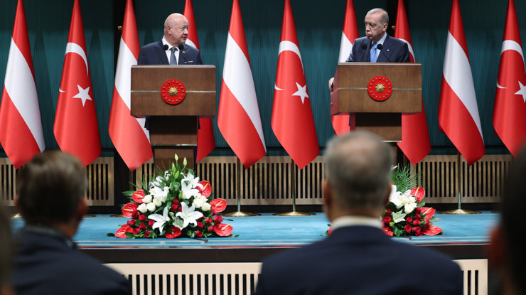 Cumhurbaşkanı Erdoğan: "Avusturya ile ticaret hacminde 5 milyar dolar hedefliyoruz"