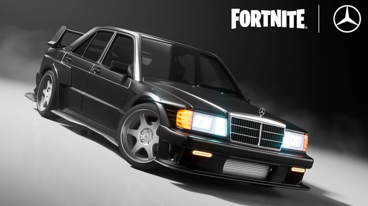 Efsane Mercedes oyun dünyasında! Fortnite ve Rocket League'e geldi
