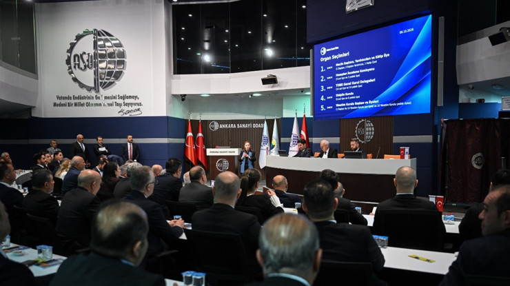 Seyit Ardıç yeniden Ankara Sanayi Odası Başkanı seçildi