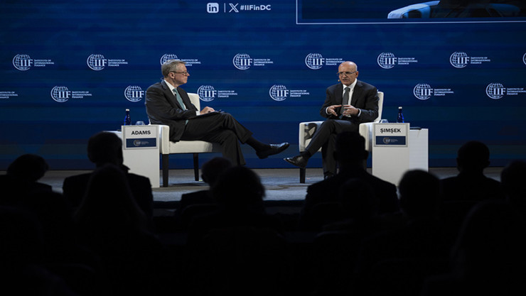 Bakan Şimşek: Enflasyon düşüyor, bütçe açığı makul düzeyde ve dış dengesizlikler büyük ölçüde giderildi - Resim : 2