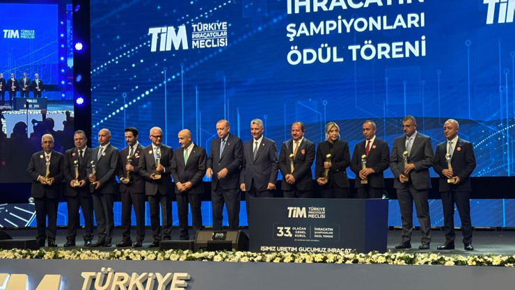 İhracat şampiyonu Ahlatcı'ya iki ödül - Resim : 1