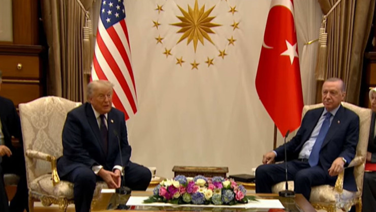 Beştepe'de Erdoğan-Trump zirvesi başladı: G&ouml;r&uuml;şme &ouml;ncesi F-35 a&ccedil;ıklaması - Resim : 3