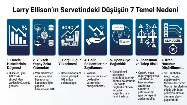 Serveti 1 yılda 194 milyar dolar eridi! Dünyanın en zengininden sekizinci sıraya düşüşün 7 nedeni - Resim : 1