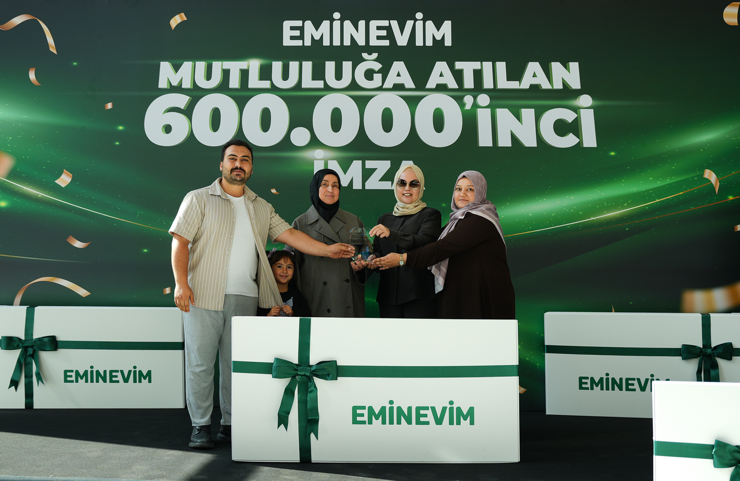 Eminevim 600 bininci teslimatını ger&ccedil;ekleştirdi - Resim : 1