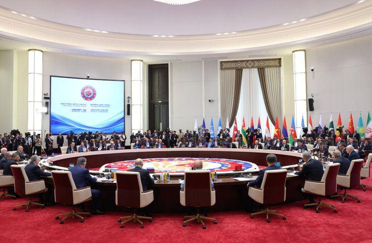 Erdoğan'dan ŞİÖ Zirvesi'nde barış mesajı: Diyalog ve diplomasi vurgusu - Resim : 1