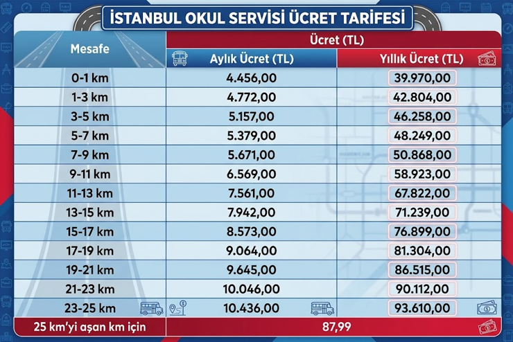 2026-2027 okul masrafları belli oldu! Servisler 90 bin TL'yi aştı, çanta doldurmak 2500 TL - Resim : 1