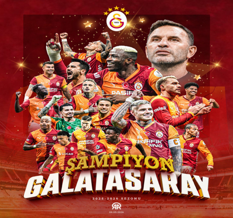 2025-2026 sezonu şampiyonu Galatasaray - Resim : 2
