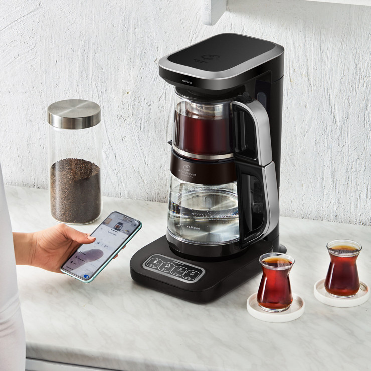 Karaca Çaysever RoboTea, özel damıtma tekniği ile çayın en lezzetli halini yepyeni tasarımıyla çayseverlerle buluşturuyor! - Resim : 2