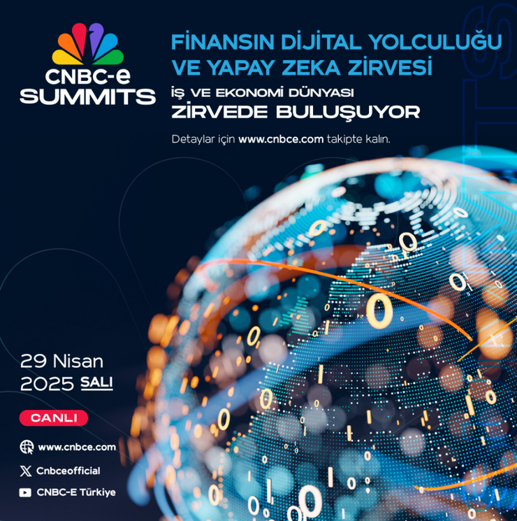 İş dünyası CNBC-e Summits: Finansın Dijital Yolculuğu ve Yapay Zeka Zirvesi'nde buluşacak - Resim : 1