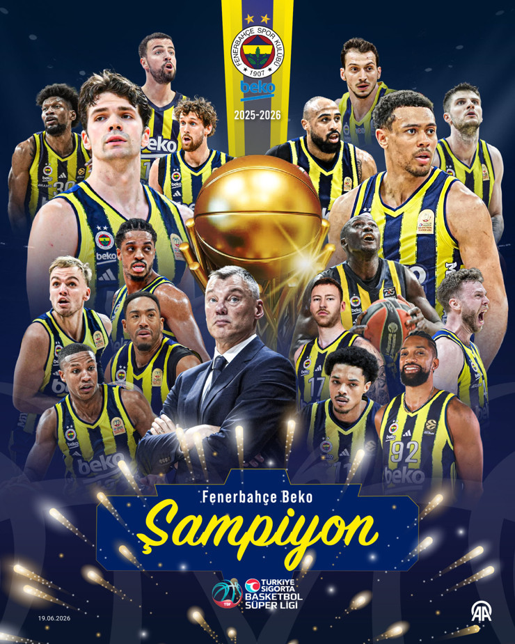 Fenerbahçe Beko, Basketbol Süper Ligi'nde şampiyon - Resim : 2