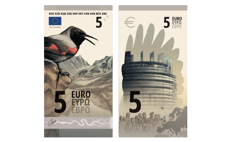 Euro banknotları değişiyor! Sahteciliği önleyecek 10 tasarım halkın oyuna sunuldu - Resim: 7