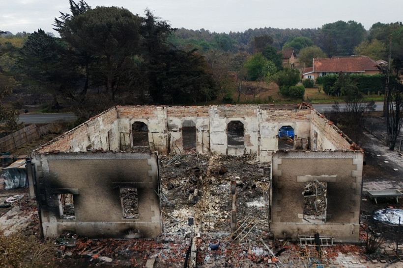 Paris'in dört katı alan yandı! Milyonerlerin lüks villaları alevlere teslim - Resim: 2